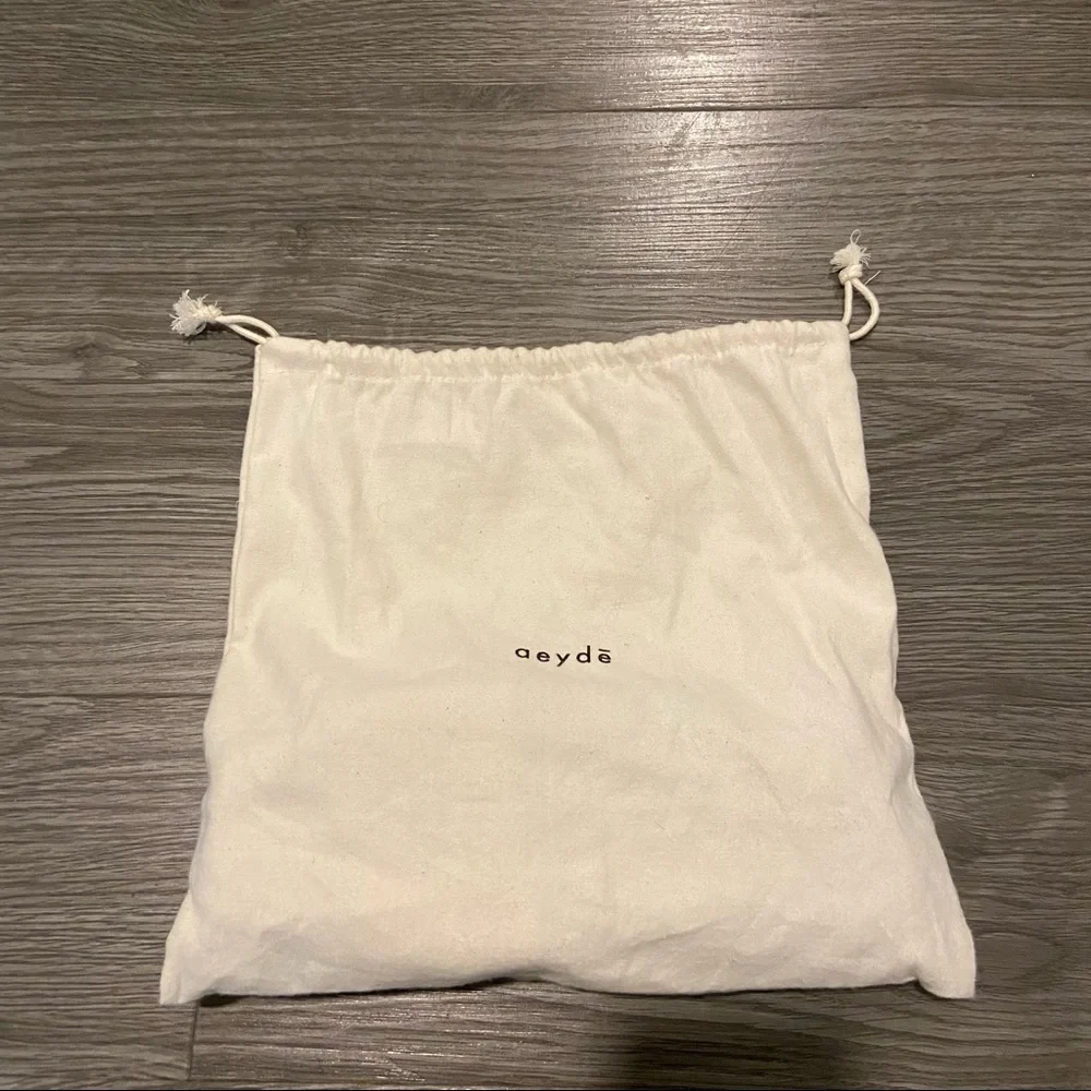 Aeyde Pink Suede Sandal Slide size 37.5 - Picture 3 of 3